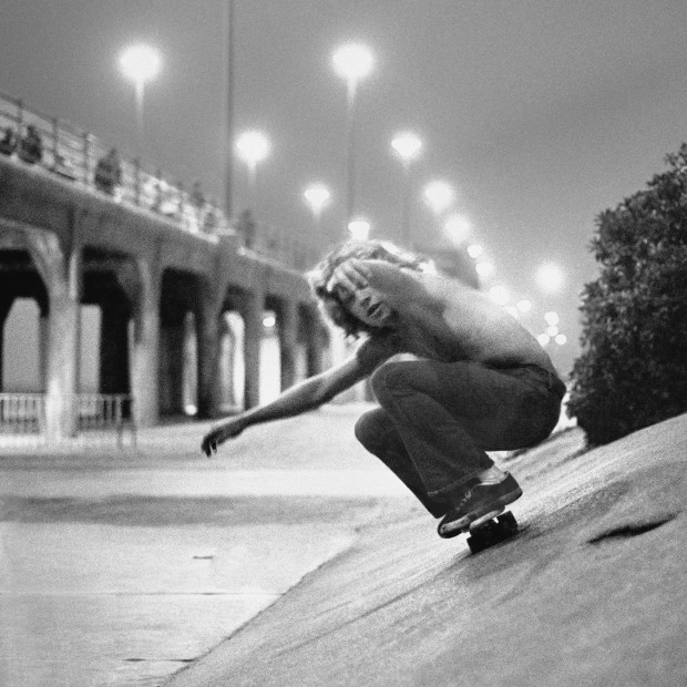Hugh Holland Silver. Skate. Seventies.
