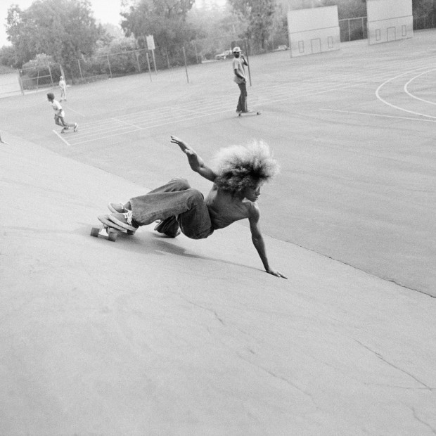Hugh Holland Silver. Skate. Seventies.
