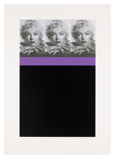 Peter Blake, Marilyn Monroe, Black, 2009