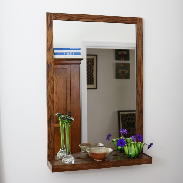 This bespoke mirror was commissioned for the guest bedroom in a London house. Having seen Possible Mirror’s innovative Shelf Mirrors...