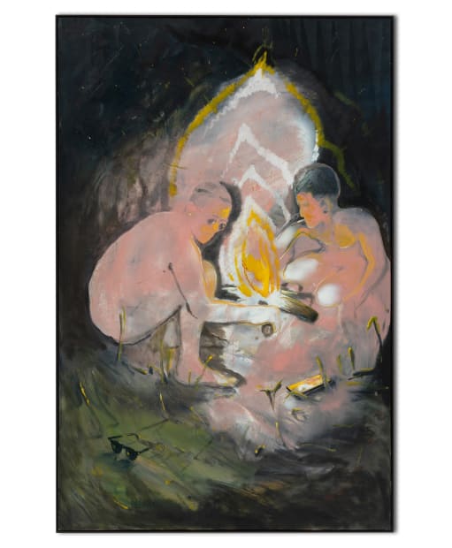 Light is central in many of the paintings. Sometimes it is sunlight breaking through the clouds or on the horizon,...