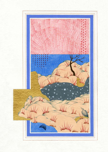 In his landscapes, devoid of human presence, nature takes the center stage and serves as the catalyst for unfolding the...