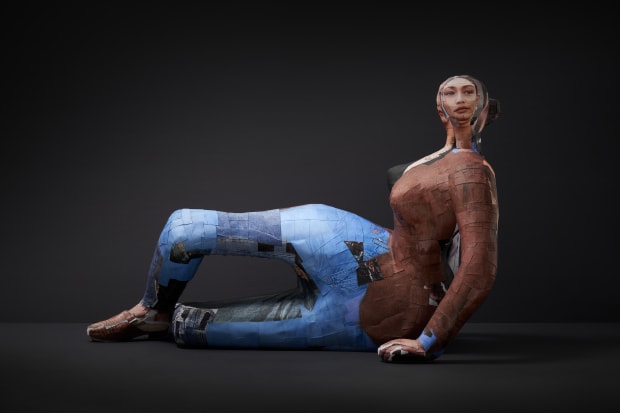 GWON Osang, Reclining Figure 4, 2022