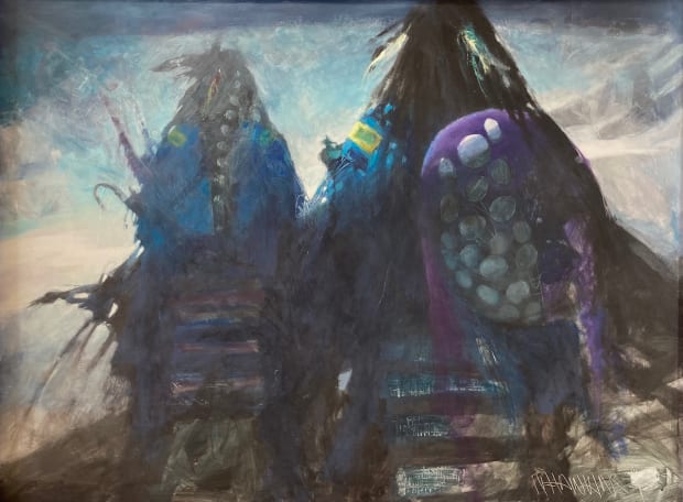 ROCKY HAWKINS, Contemporary Native American