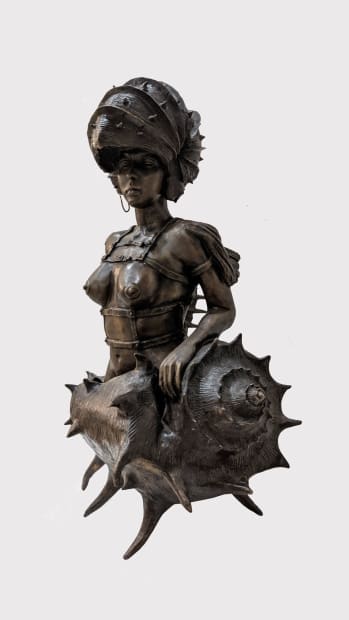 Roberto Fabelo, Sirena caracola, 2007