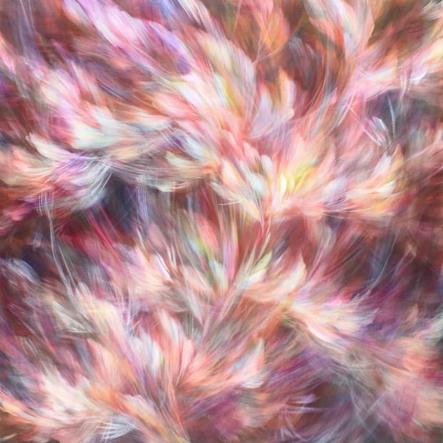Noriko KURAFUJI 倉藤 紀子, Waltz of flower (white_146), 2021