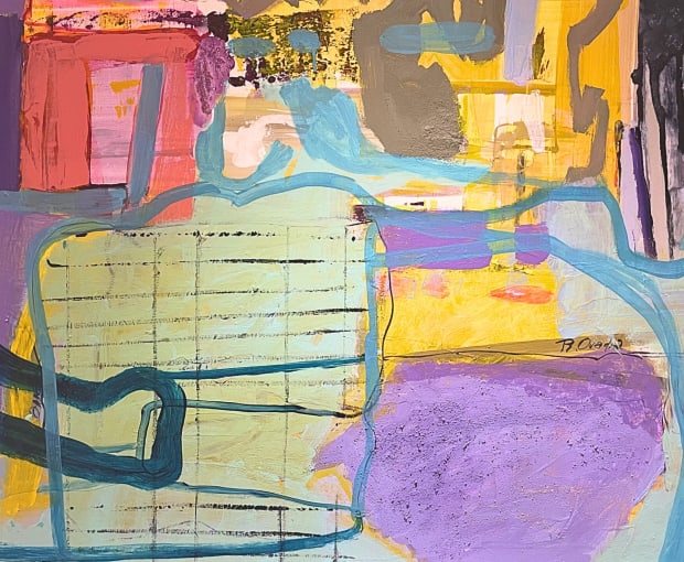 Rachel Ovadia, Purple Moon, 2024