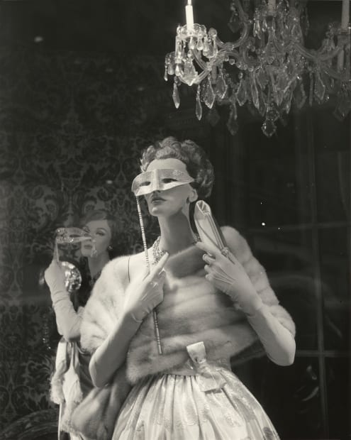 Frank Paulin, Fifth Avenue reflection, New York City (variant), 1958