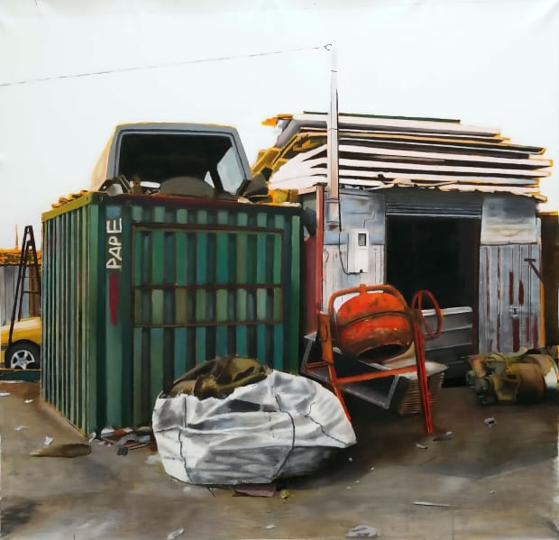 Cheikh Ndiaye, Conteneur, Colobane, 2017