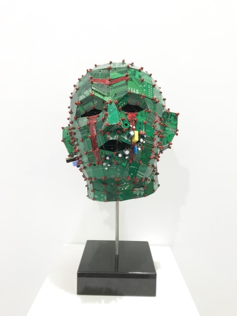 Liu Bolin, Totem Portrait of Modern People 31, 2016