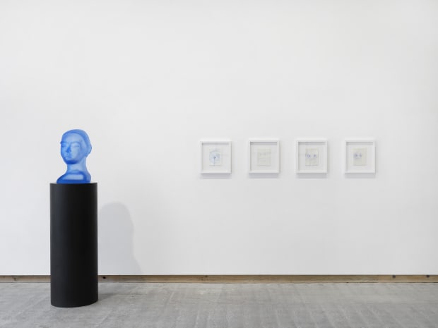 Thomas Schütte’s Frauenkopf, halb Nr. e.a. (2022) has gently downturned eyes and an ambiguous expression. The head is hollow at...