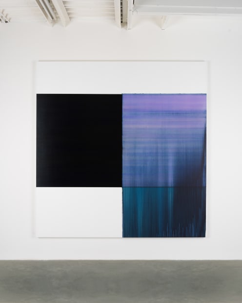 CALLUM INNES, Exposed Painting Bluish Violet Red Oxide, 2019