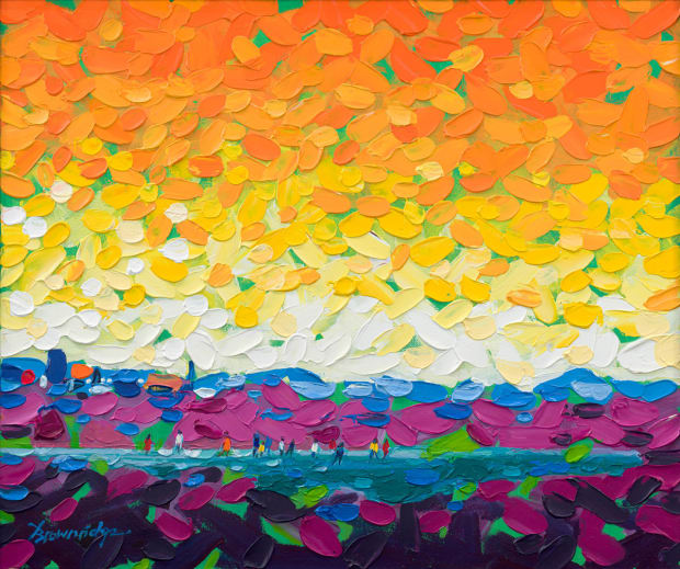 Skating Under Prairie Sky