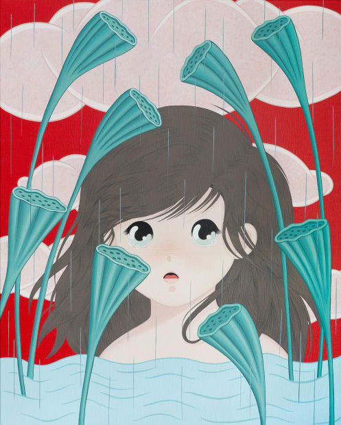 Ivory Yeunmi Lee, When rain falls from the red sky, Alison was therey, 2023