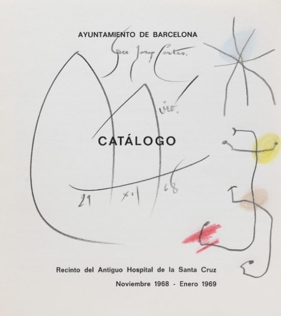 Joan Miro, Untitled (Catálogo), 1968