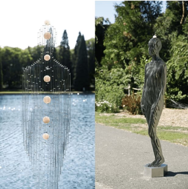 Julian Voss-Andreae, Kundalini (Rose Quartz), 2021