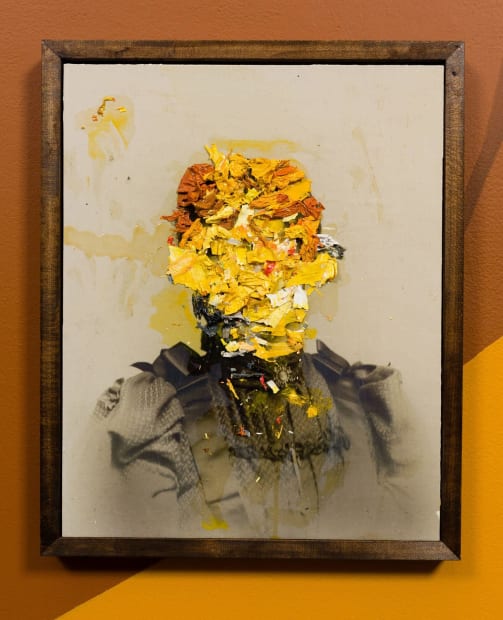 'This piece is from a body of work where I purchased the belongings of a family whom I had never...