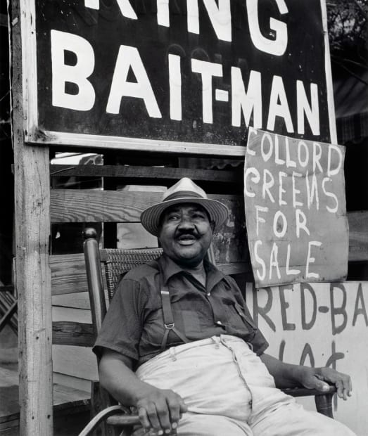 Berenice Abbott, King Baitman, Georgia, 1954