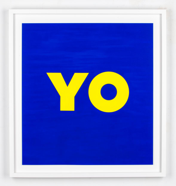 Deborah Kass, YO, 2011