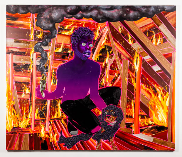 Devan Shimoyama, Smoke and Sage , 2019