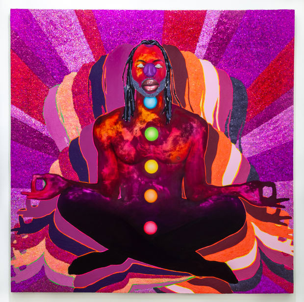 Devan Shimoyama, Chakra Chart II, 2021