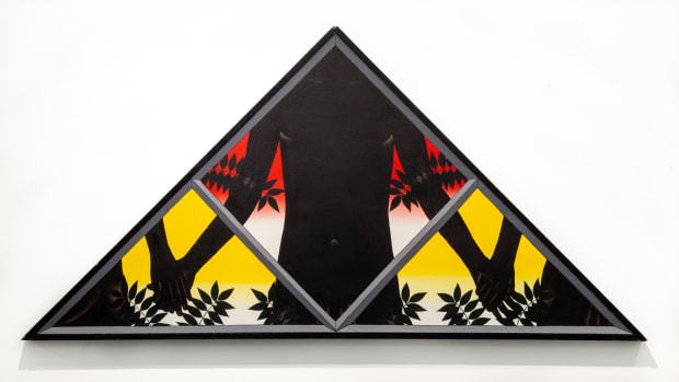 Roger Brown, Pediment, 1985