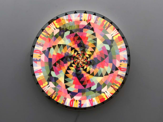 Jeffrey Gibson, WE PLAY ENDLESSLY, 2018