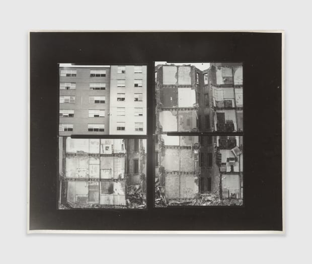 Gordon Matta-Clark, Walls (Wallspaper Book Cover Test Print), 1972