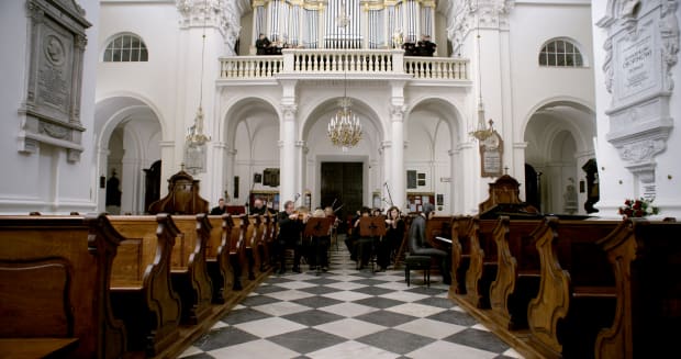 The structure for the film is provided by the 12 sections of the haunting minor-key requiem composed by Van der...
