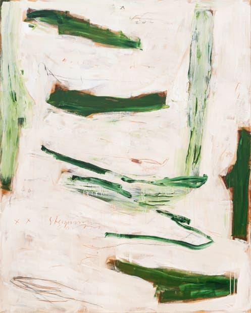 Gauti's act of painting is a way of thinking and meditating with the focus on simplicity and lightness. The physical...