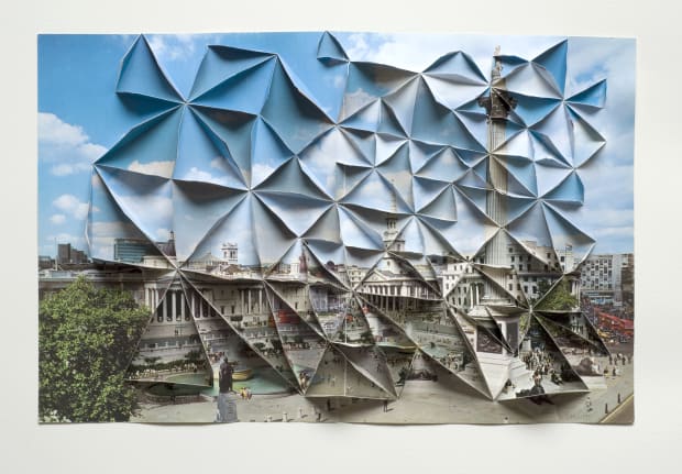 'In Abigail Reynolds’ collages images seem to recognise each other. Different times and geographies collapse into one. Her formally driven,...