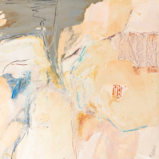 Mary Abbott (1921-2019) Untitled Signed at lower right: M. Abbott; signed and inscribed with the artist’s inventory number on verso:...