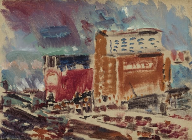 John Marin, Weehawken Sequence, c. 1916