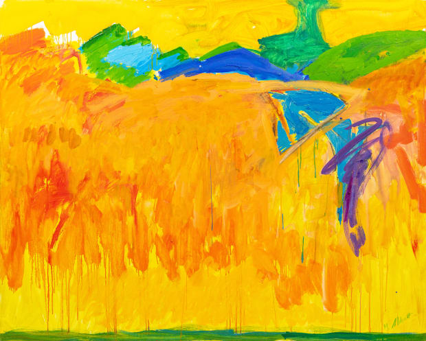 Mary Abbott (1921-2019) Untitled Abstraction Signed at lower right: M. Abbott; inscribed with the artist's inventory number and stamped twice...