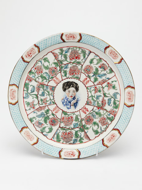 Casey Chen, Lady wreathed in Peonies, 2021