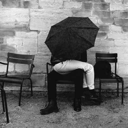 “When I take pictures I let reality decide what to do. I only take one when I’m deeply moved by...