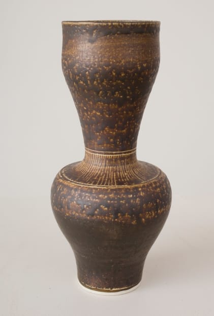 Lucie Rie, Bottle Vase, 1980, c.