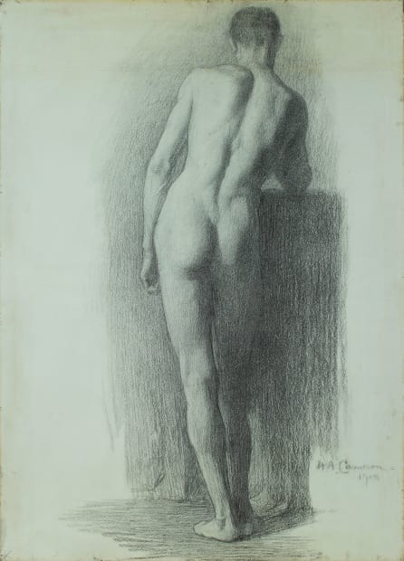 Hugh A Cameron, Man Standing, 1908