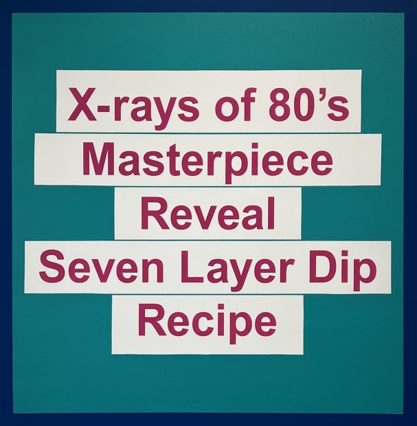 Since returning to painting in 2014, the artist’s recent body of paintings and prints rely on the ability of text...