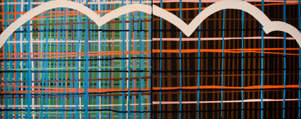 'The clouds are definitely a theme that tends to run through this newer work. They signify transition or change: clouds...