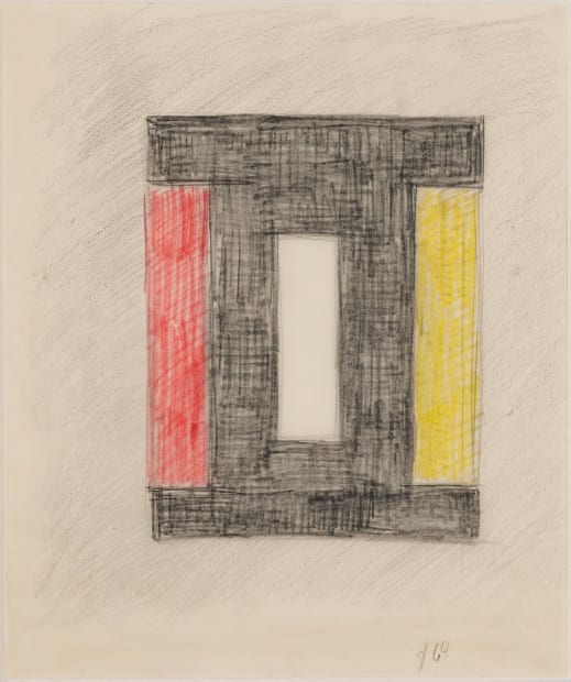 Burgoyne Diller, Untitled (First Theme), 1964