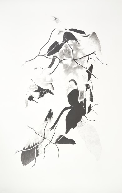 The bleakness of works like Styx, an installation of found objects and blueprints of crude oil extraction sites in West...