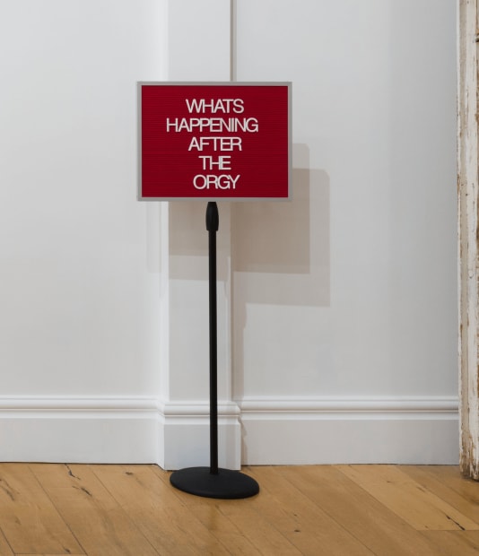 Maynard Monrow, Orgy, 2017