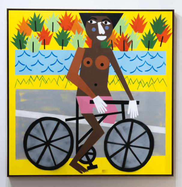 Nina Chanel Abney, Ridin' Solo, 2020