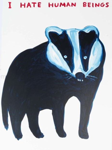 David Shrigley, I Hate Human Beings, 2021