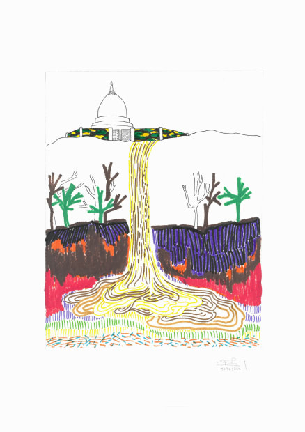 This piece has a similar thematic approach to the image of the ogre. During the drives around in the Arakan...