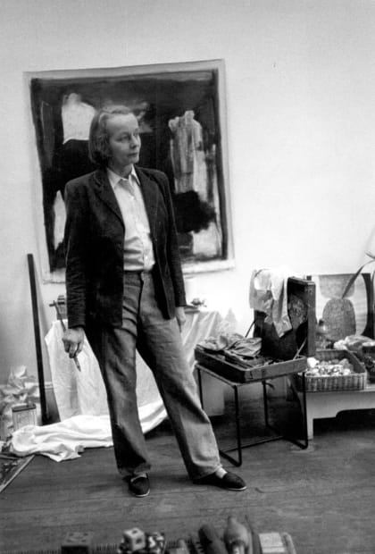 When I start a painting I try to become a blank and only let an emotion come into me. —Betty...