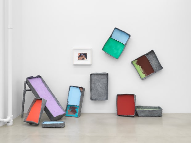 Kianja Strobert’s mixed-media sculptures and works on paper share a coarseness of texture and an expressive line. Often working in...