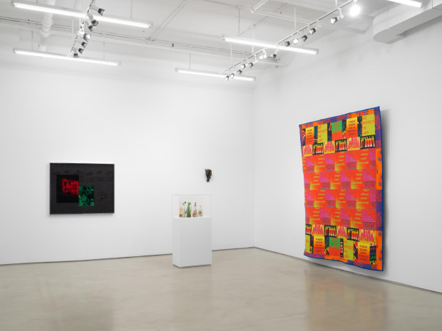 Featuring hammer heads, barbed wire, chain, and a horse shoe, Accord (2017) belongs to Melvin Edwards's celebrated series of Lynch...