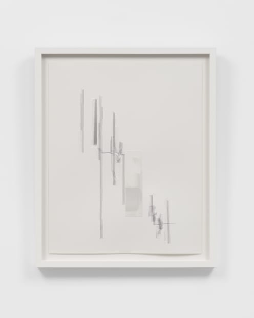 Untitled (2018) belongs to a series of works on paper Jones produced to coincide with her exhibition, RPM (Revolutions per...